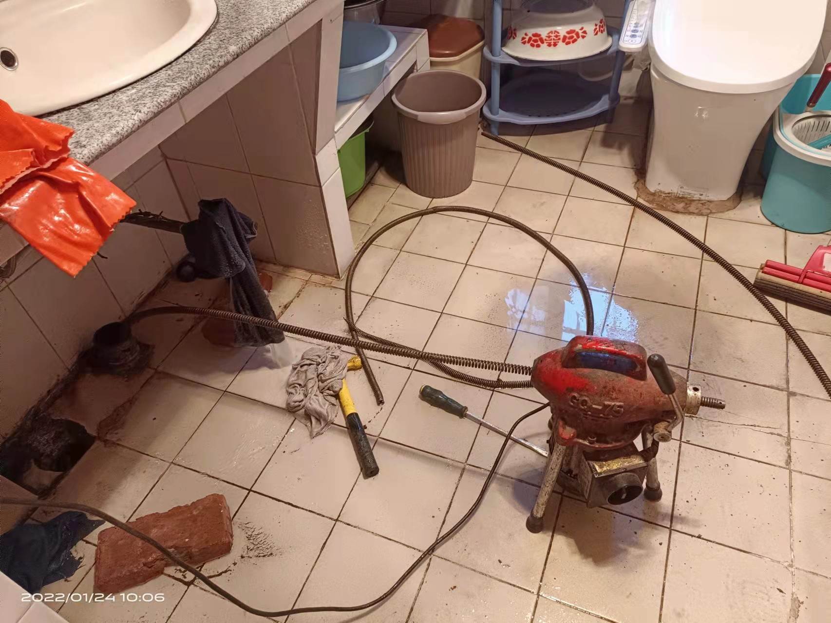 巨野疏通厨房下水道，地漏疏通